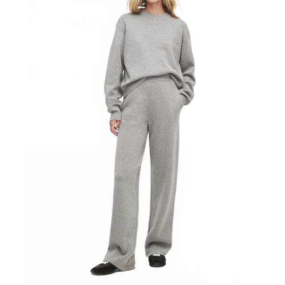 NEW FAVORITE DAUGHTER fatigue sisters wide leg pant in heather grey